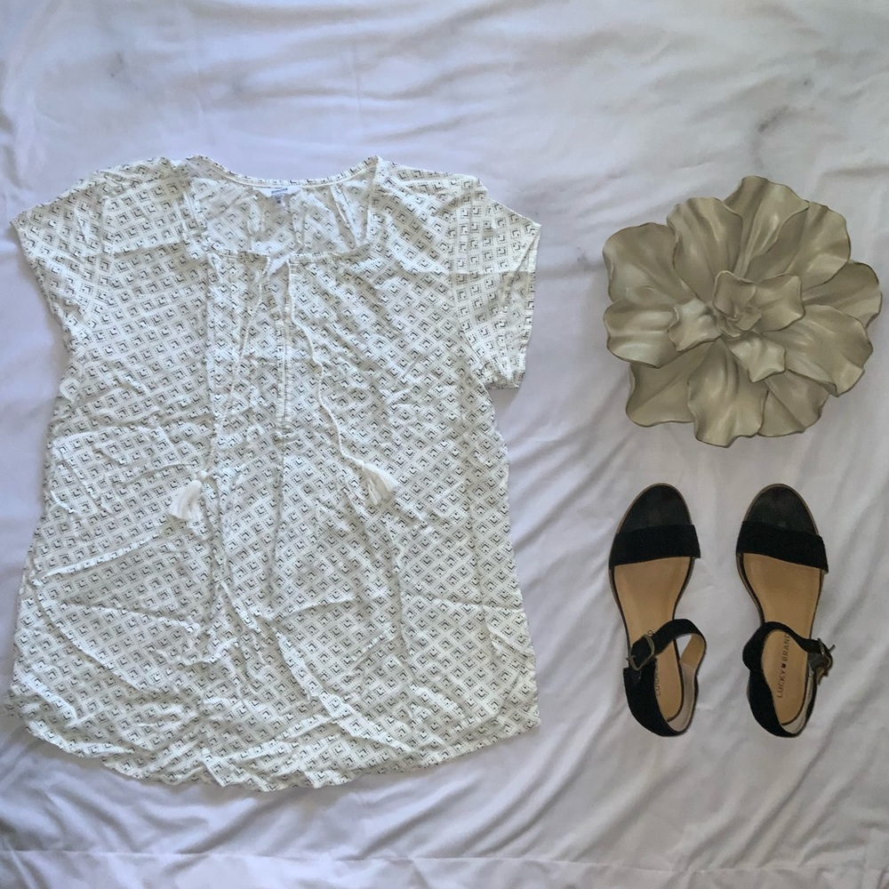 SONOMA Tassel Blouse